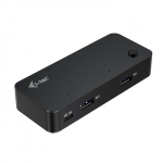 i-tec CAKVMHUB2A2C jaotur USB t&uuml;&uuml;p-C 5000 Mbit/s Must