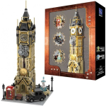 Pantasy Pantasy Steampunk Clock Tower Big Ben Building Blocks 2424 pcs