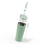SIGG 6015.70 reisitass 600 ml Roheline Roostevaba teras