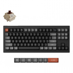 Keychron V3 Ultra 8K klaviatuur Universaalne Bluetooth QWERTY Must