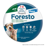 ELANCO Foresto kaelarihm kassidele ja koertele, kelle kaal on alla 8 kg