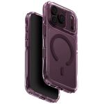Dėklas Dėklas UNIQ LifePro Xtreme, m&otilde;eldud iPhone 18 Pro / 17 Pro, Magclick laadimisega, bordoopunase v&auml;rviga.