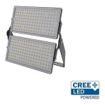 V-tac 500W LED prožektor, must, 4000K, CREE LED kiip
