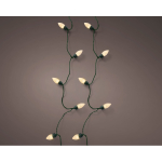 Lumineo vintage LED-kuuse kaunistusvalgustite komplekt siseruumides ja v&auml;ljas kasutamiseks
