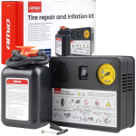Rehvi Rehvi parandamise komplekt koos kompressoriga 31 mm 12 V amio-04930