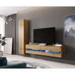 Cama RTVVIGO180N w/w telerilaud ja meelelahutuskeskus 2 riiulid