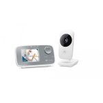 Motorola VM482 videomonitor beebi j&auml;lgimiseks 300 m FHSS H&otilde;be, Valge