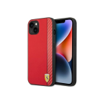 Ferrari FEHCP14MAXRE iPhone 14 Plus 6.7" Red/Red Hard Case, Carbon