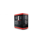 HYTE Y40 Midi Tower Must, Punane