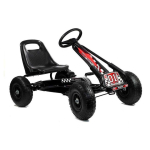 Marka Marka Niezdefiniowana A-15 Go-Cart black inflatable wheels