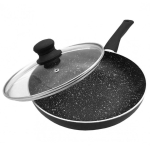 Kaanega Kaanega pann, alumiinium, 22cm, must marmor KINGHoff. KH 3956
