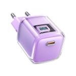 Wall Wall charger Acefast A53 Sparkling series PD 30W GaN (purple)