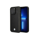 Etui Etui BMW BMHMP14L22RFGK iPhone 14 Pro 6,1" czarny|black Leather