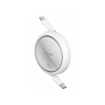 Baseus Free2Pull USB-kaabel 1 m USB C Valge