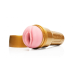 Fleshlight Go Stamina Training Unit Lady Taskulambikujuline masturbaator Kuld, Roosa Silikoon