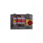 CNC PV disconnect panel, DC 3in-3out, IP66