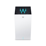 Acer Predator Connect T7 Wi-Fi 7 juhtmevaba ruuter Gigabit Ethernet Tri-band (2.4 GHz / 5 GHz / 6 GHz) Valge