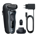 Braun Series 6 61-N1200s Foolium pardel Trimmer Must