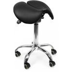 Spacetronik Ergonomic adjustable stool SELLA black