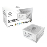 Asrock SL-1000GW Steel Legend toiteallika komponent 1000 W 20+4 pin ATX ATX Valge