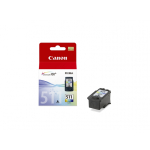 Canon CL-511 tindikassett 1 tk Originaal Ts&uuml;aan, Magenta, Kollane