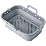 Set Set WKŁAD&Oacute;W SILIKONOWYCH DO FRYTKOWNICY BEZTŁUSZCZOWEJ 2 SZTUKI PROSTOKĹTY 20.5X14.5CM foldable KLAUSBERG KB-7791