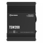 Teltonika TSW200 Mittejuhitav Gigabit Ethernet (10/100/1000) Power over Ethernet tugi Must