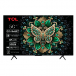 TCL 50Q6C teler 127 cm (50") 4K Ultra HD Nutiteleri funktsioon WiFi Metallik