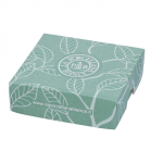 LA LA PORCELLANA BIANCA ADORATO ruudukujuline taldrik 10 cm, muster N