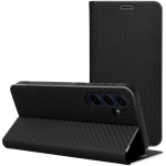Dėklas Dėklas Oem LUNA Book Carbon Samsung Galaxy A34 5G jaoks, must