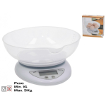 Digitaalne Digitaalne k&ouml;&ouml;gikaal 5 kg, valge, 20 x 18 x 9 cm, KITCHEN&GO