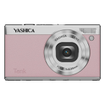YASHICA Tank digikaamera, roosa