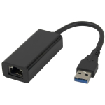 DELTACO USB-A gigabiti v&otilde;rgu adapter MAC aadressi edastamisega / USB3-GIGA-MAPT / 1903046