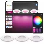 Philips Philips Hue Slim sisseehitatud valgus, S, valge, 3 tk