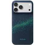 PITAKA Edge Milky Way Galaxy 2.0 &uuml;mbris iPhone 18 Pro Max / 17 Pro Max, Nearfield Sinine
