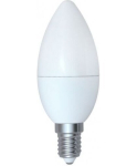 Airam Smart Home candle lamp, E14, opal, 470 lm, tunable white, WiFi