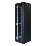 TOTEN System G, 19-inch cabinet, 42U, 800x800, glass front door, metal body/ 19-G8842GM