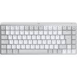 Logitech MX Mini Mechanical for Mac klaviatuur Kontor Bluetooth QWERTZ Saksa keel Hall, Valge