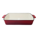 Square Square enameled cast iron frying pan Zyle ZY140RKI