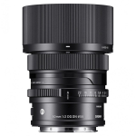 Sigma 50mm / f 2.0 DG DN C MILC (Peeglita vahetatavate objektiividega kaamera) Telefoto-objektiiv Must