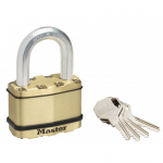 Master Master Lock Padlock made from Laminated Steel (64mm)M15BEURDLF