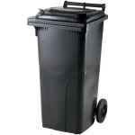 Container Container for waste and garbage CERTIFICATES Europlast Austria - black 120L