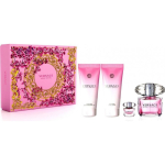 Versace SET VERSACE Bright Crystal EDT spray 90 ml + EDT 5 ml + SHOWER GEL 100 ml + BODY LOTION 100 ml
