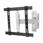 One One For All WM6454 195,6 cm (77") Must, Valge