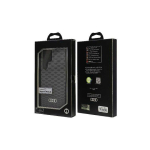 Case Case Audi IML Stitching Pattern MagSafe Case S24 Ultra S928 black/black hardcase AU-IMLMS24U-Q5/D3-BK