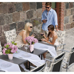 Table Table Dine & Relax 115 x 70 cm punti / anthracite PATIO