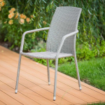 Krzesło Krzesło ogrodowe Etienne gray PATIO