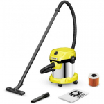 K&auml;rcher WD 2 Plus S V-15/4/18/C 15 l T&ouml;&ouml;stuslik tolmuimeja Kuiv & m&auml;rg 1000 W Tolmukott