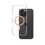 PanzerGlass CARE by &reg; Flagship Case Transparent Urban Combat w. Peachy MagSafe iPhone 16 Pro Max mobile phone case