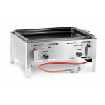 Hendi BAKE-MASTER MAXI Grill Lauapealne Propaan/butaan Roostevaba teras 11600 W
